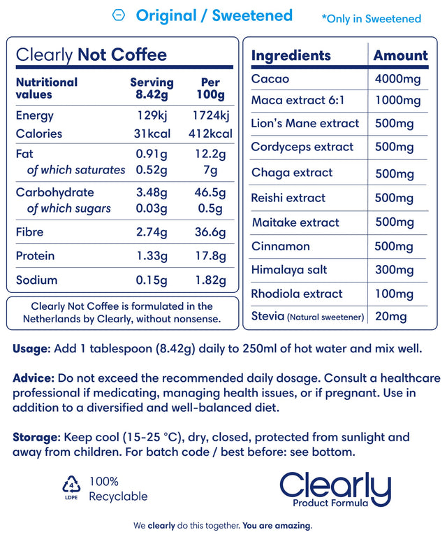  Clearly - Not Coffee