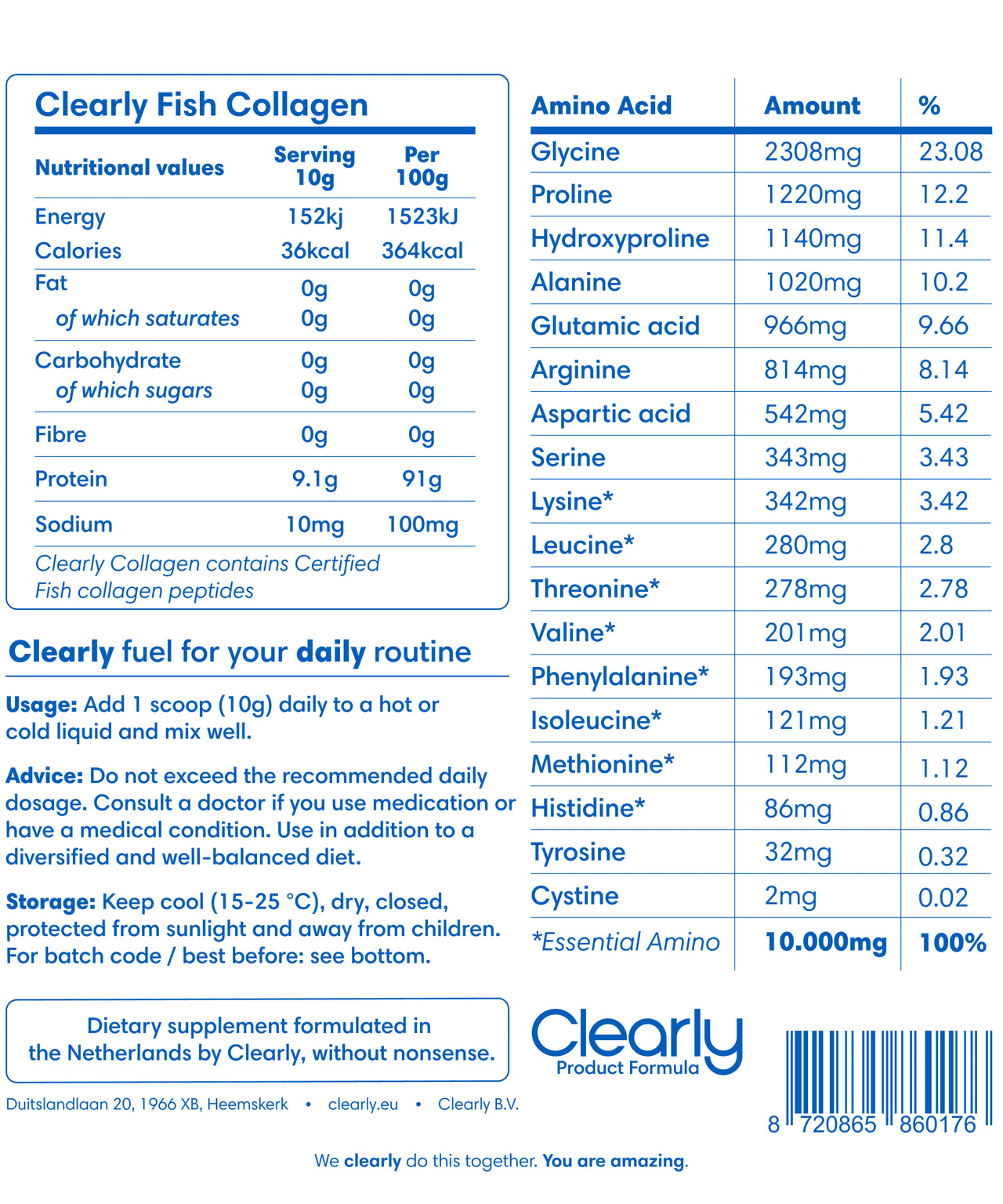  Clearly - Fish Collagen