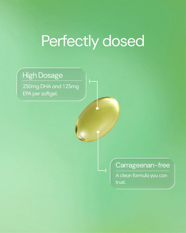 Clearly Omega-3 supplement bottle with softgel capsules, featuring the label and branding visible on the front.